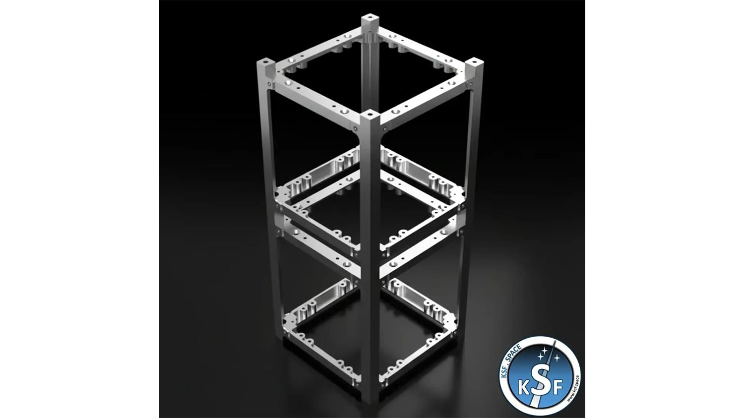 2U Laser Melted Aluminum CubeSat Structure